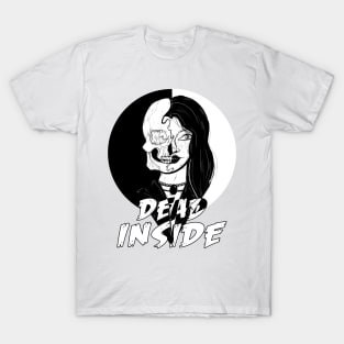 DEAD INSIDE skeleton T-Shirt